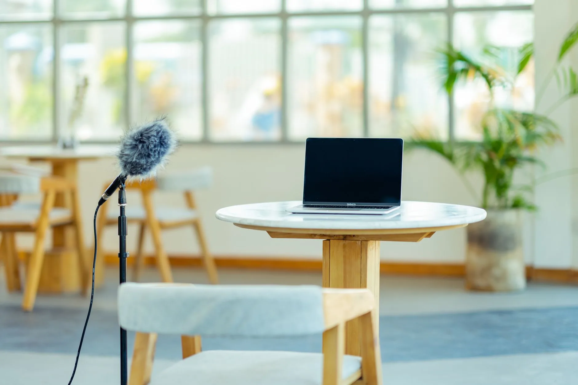 meeting recording laptop